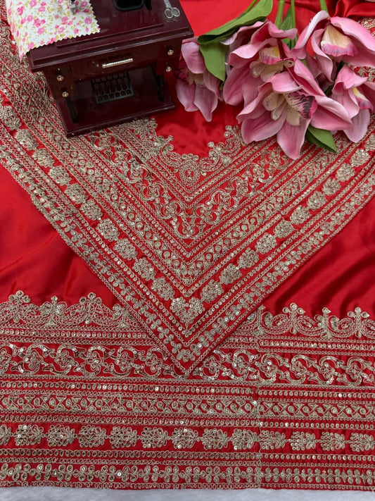Designer Saree with Dupatta