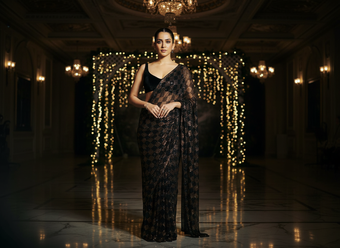 BLACK LOVERS – Premium Designer Saree