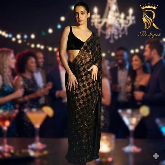 BLACK LOVERS – Premium Designer Saree