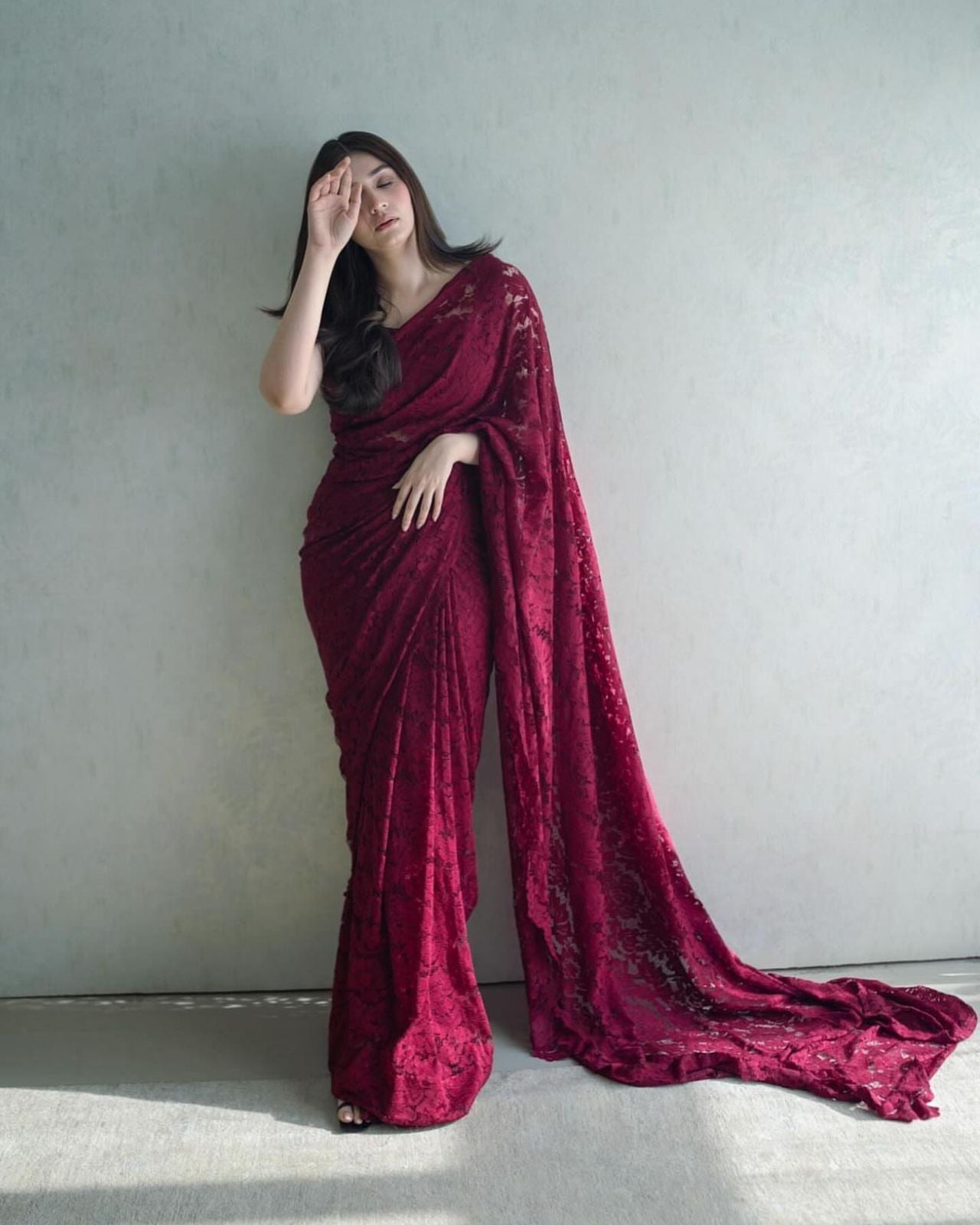 Valentine Special Soft Net Saree