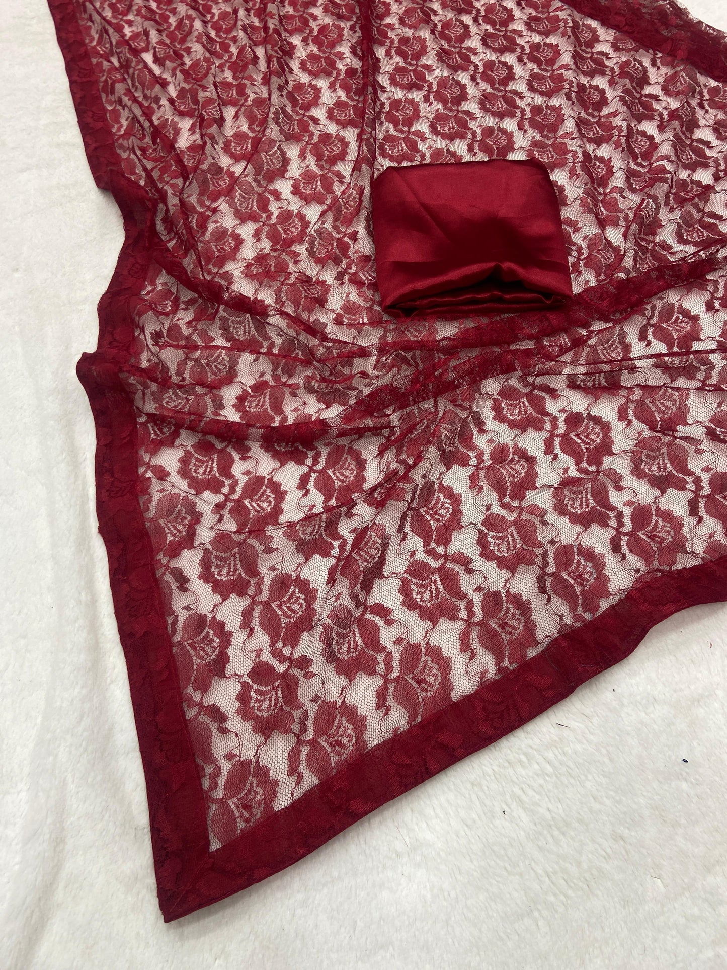 Valentine Special Soft Net Saree
