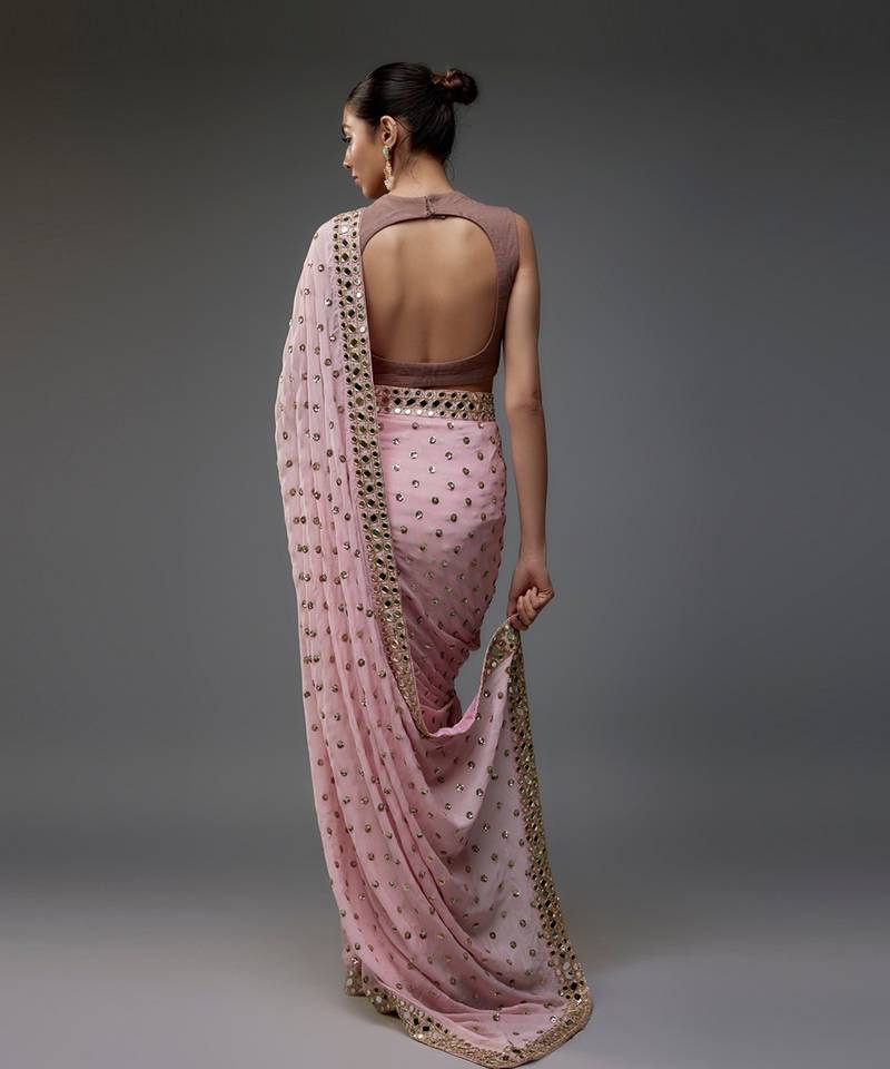 New Trending Bollywood Blockbuster Sequins Saree