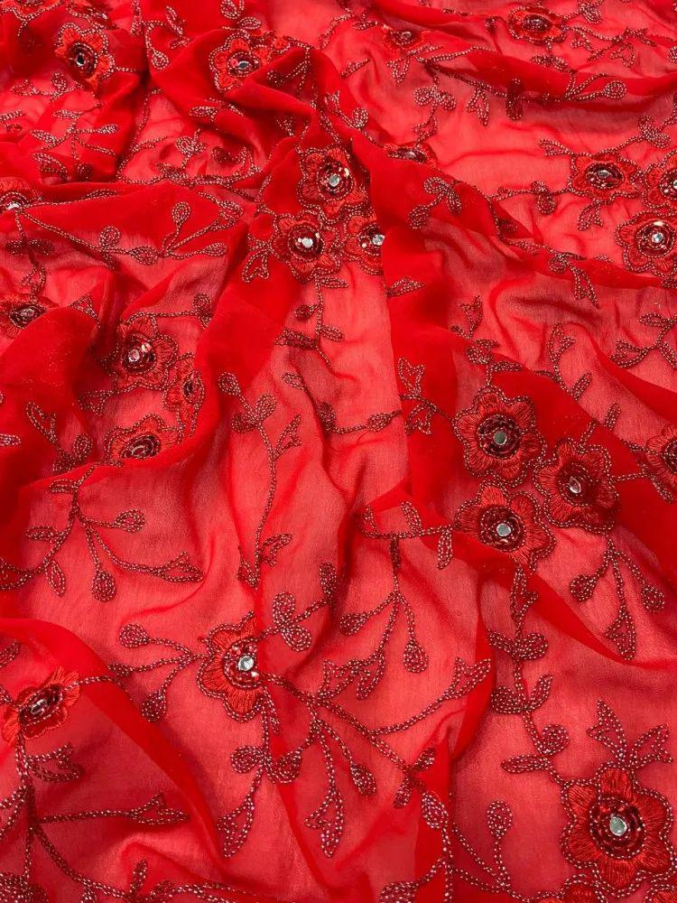 Ruffle (Frill) Designer Saree