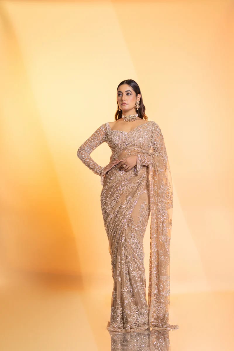 New Trending Bollywood Blockbuster Sequins Saree