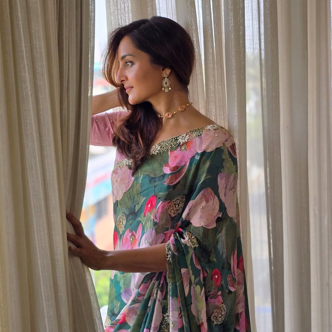 Elegant Soft Chinnon Silk Saree