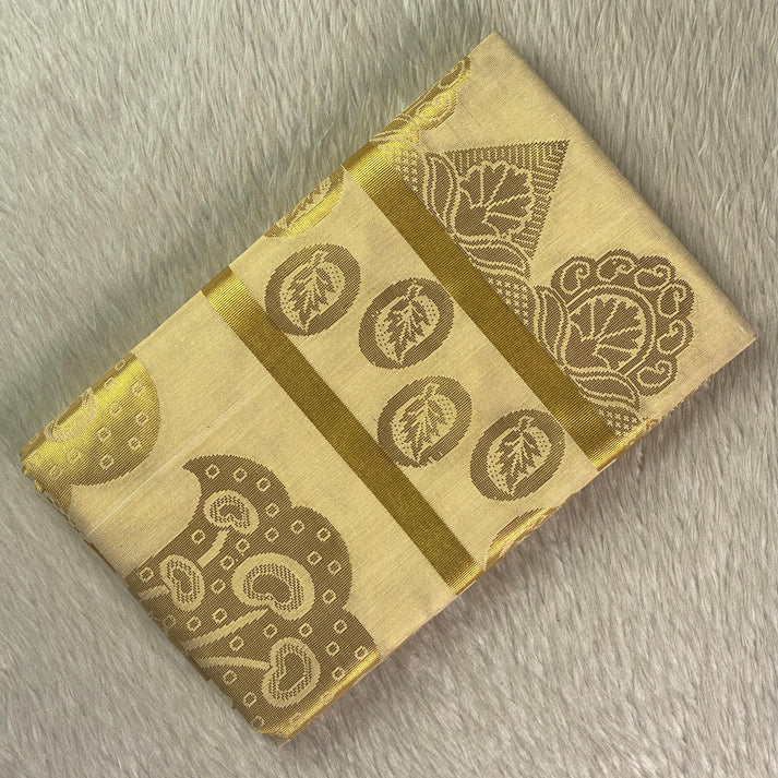 Kerala Tissue Gold Saree