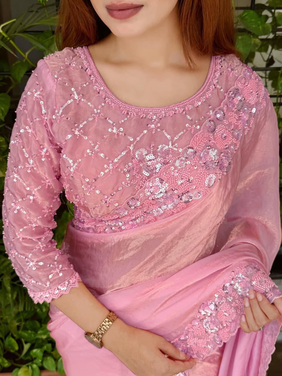 Designer Barbie Doll Saree