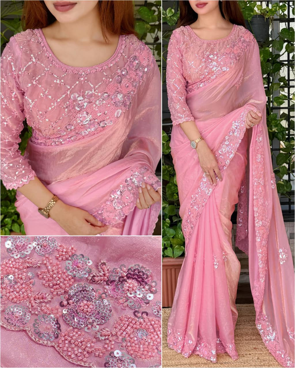 Designer Barbie Doll Saree