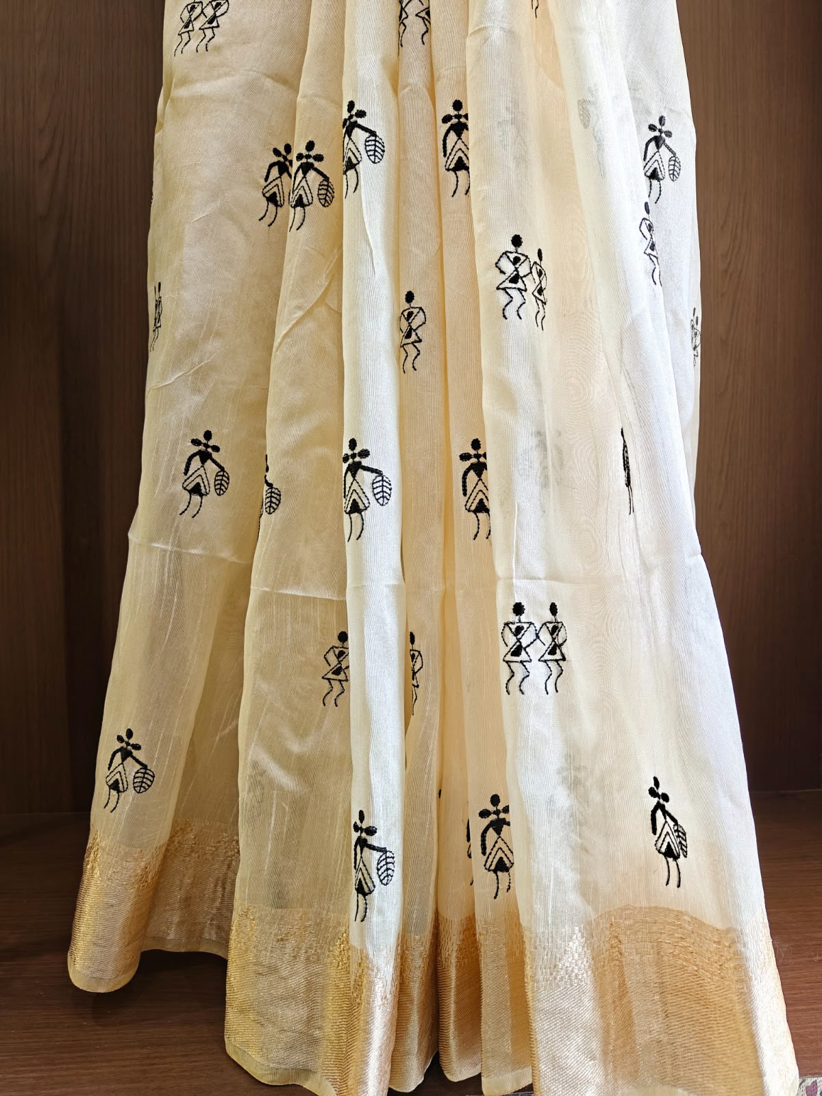Assam Warli Designer Saree