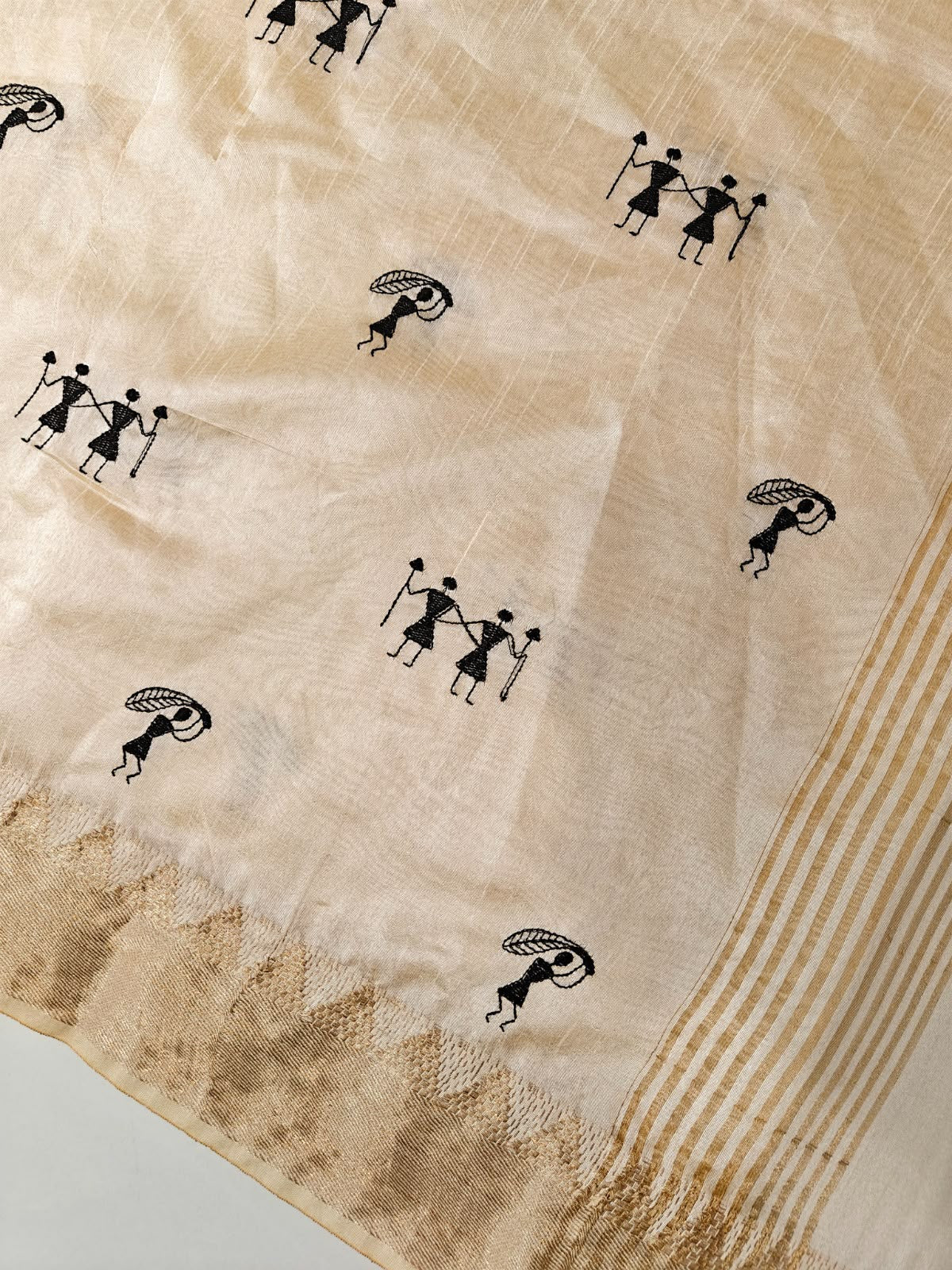 Assam Warli Designer Saree