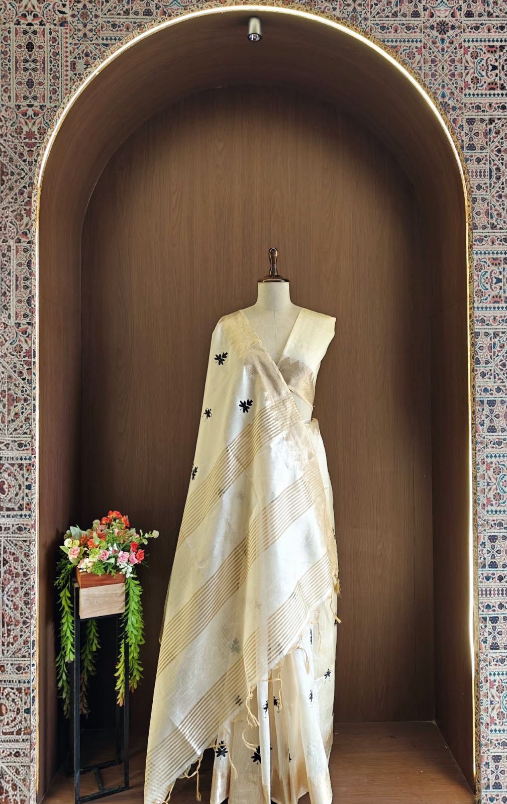 Assam Warli Designer Saree