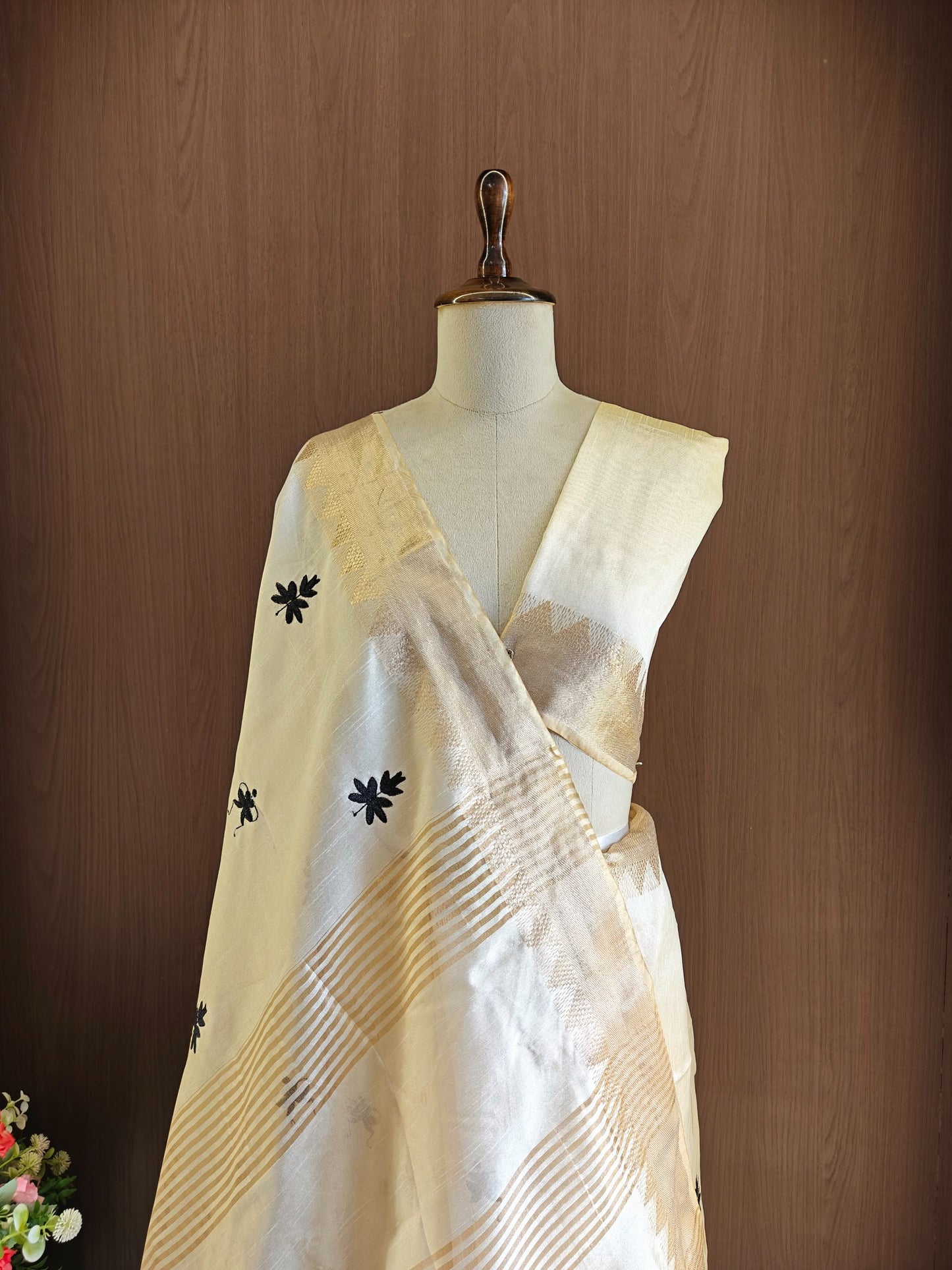 Assam Warli Designer Saree