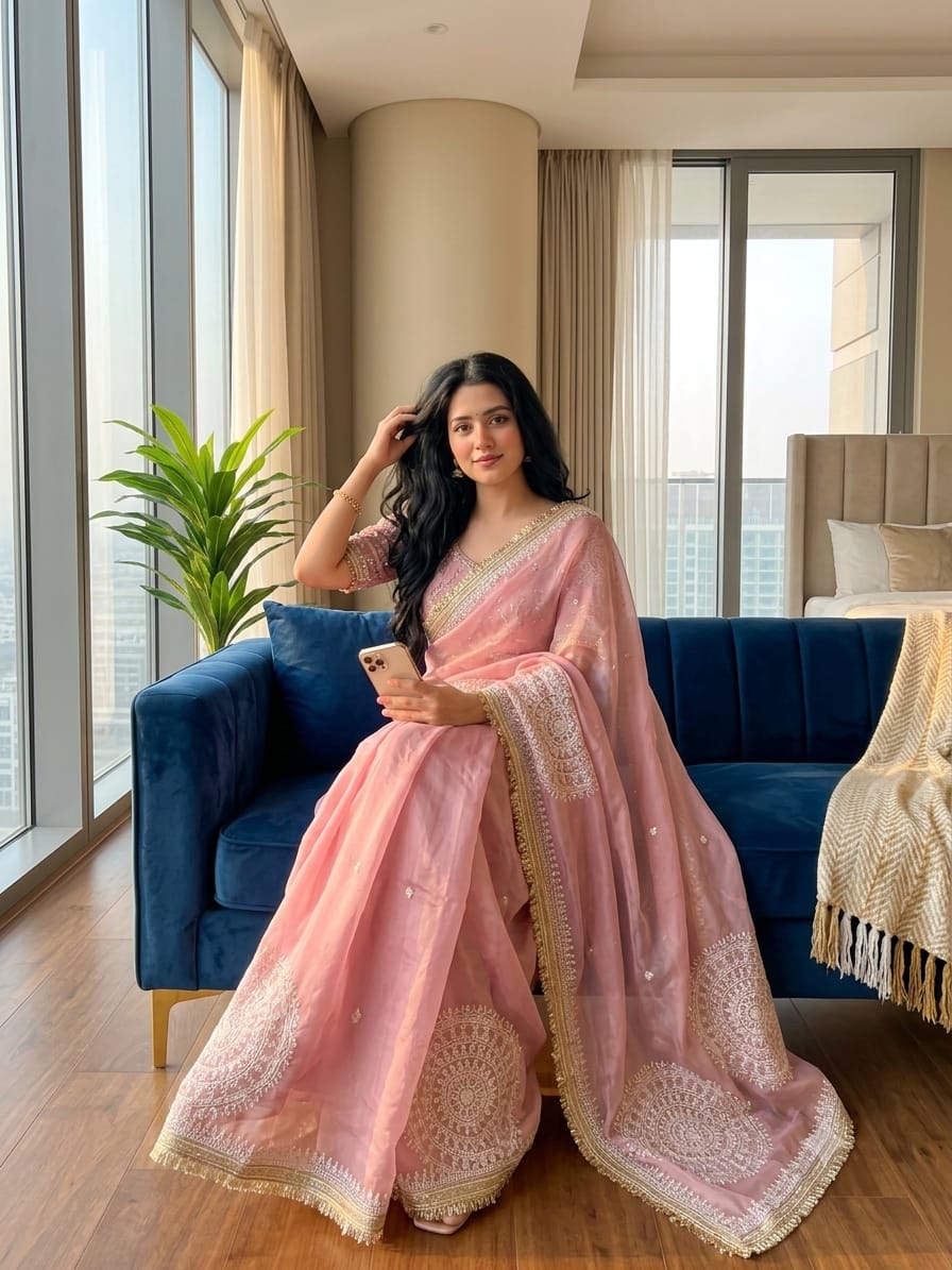 Madhaniya Designer Saree