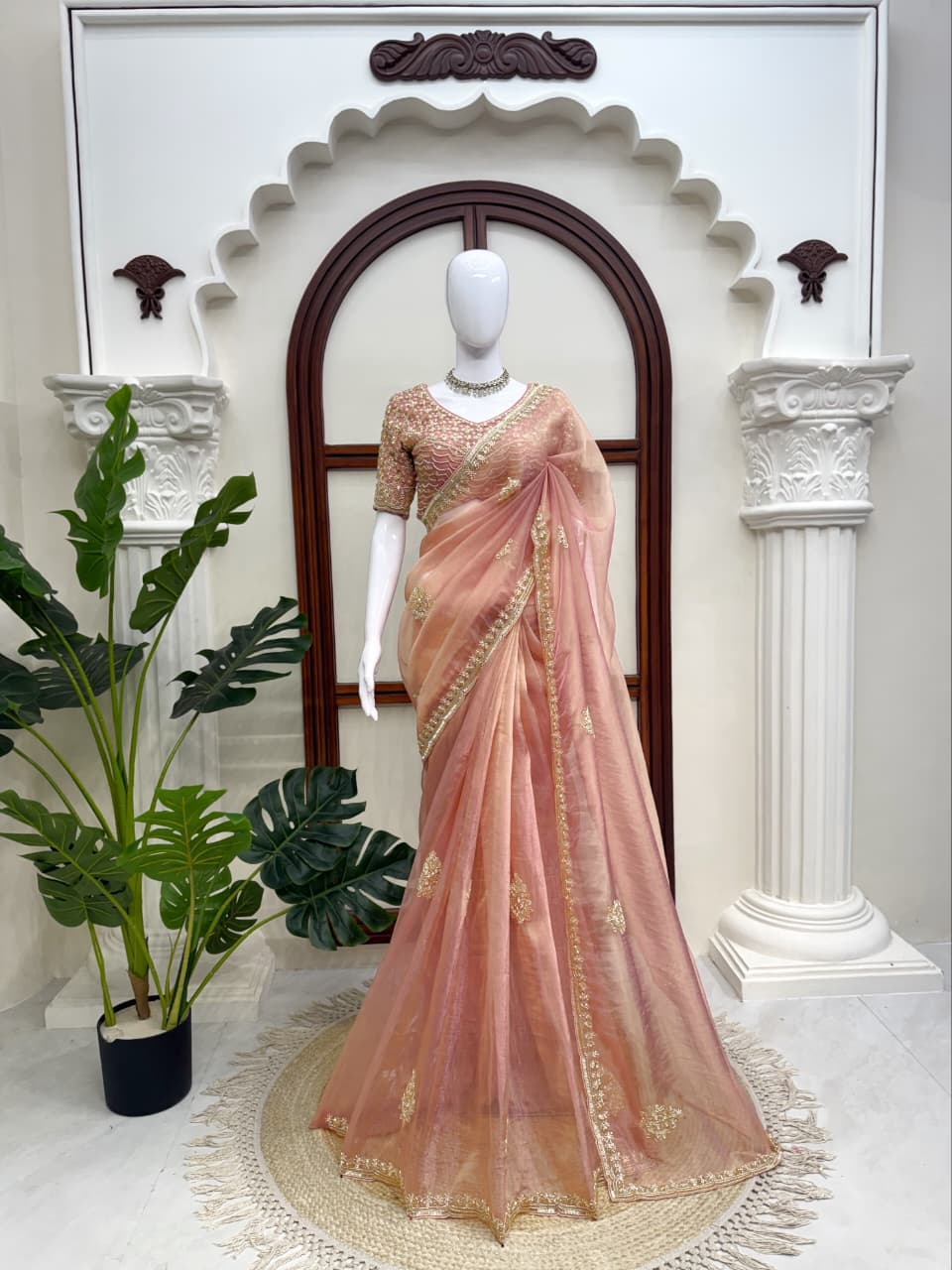 Salsa Silk Designer Saree