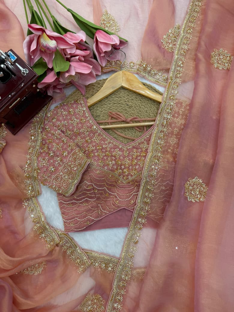 Salsa Silk Designer Saree