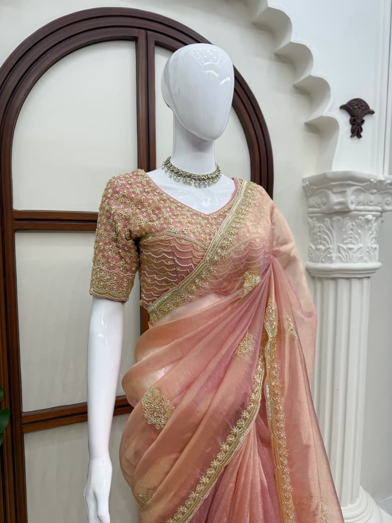 Salsa Silk Designer Saree