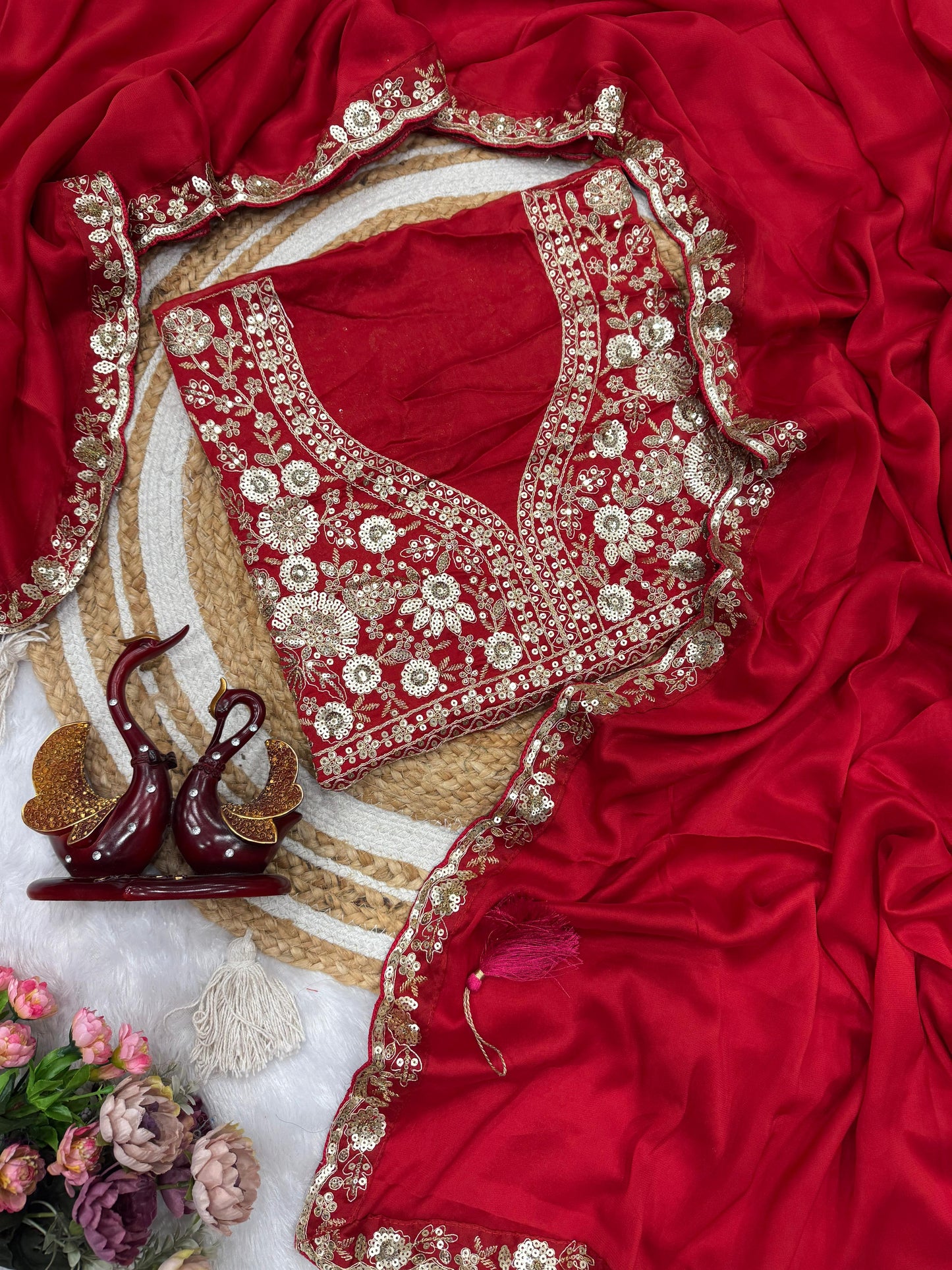 Festive Special Premium Sequins Saree