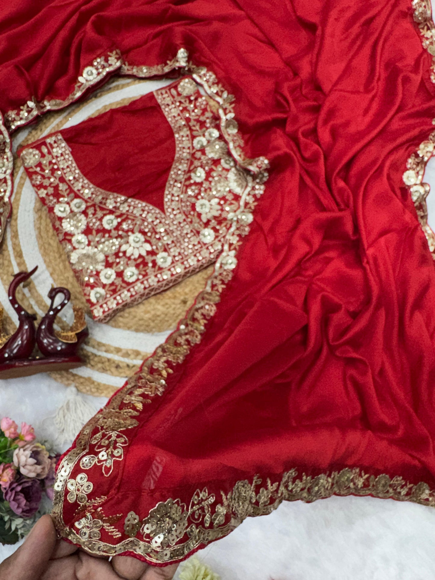 Festive Special Premium Sequins Saree