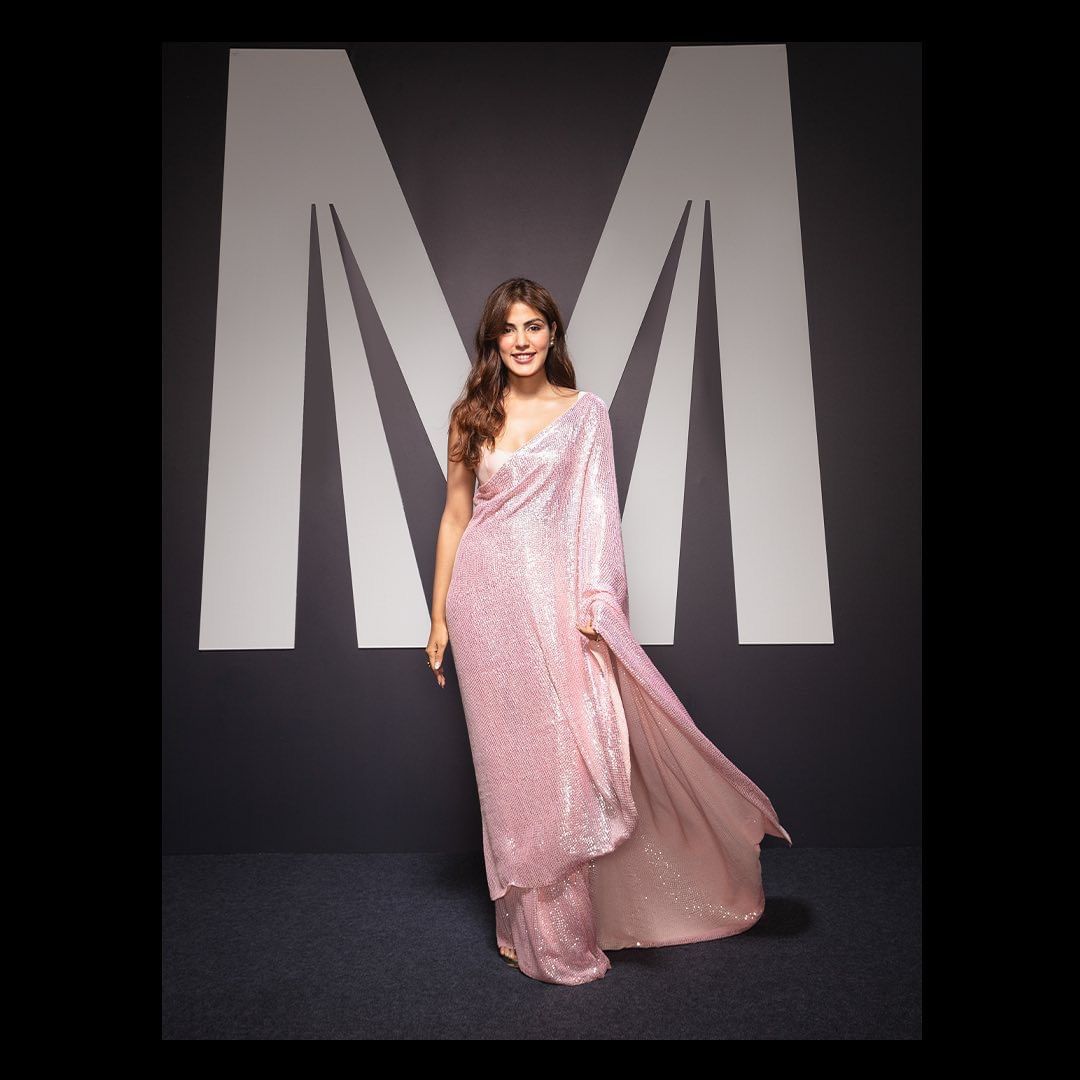 Bollywood Sparkling celebrity sequence saree