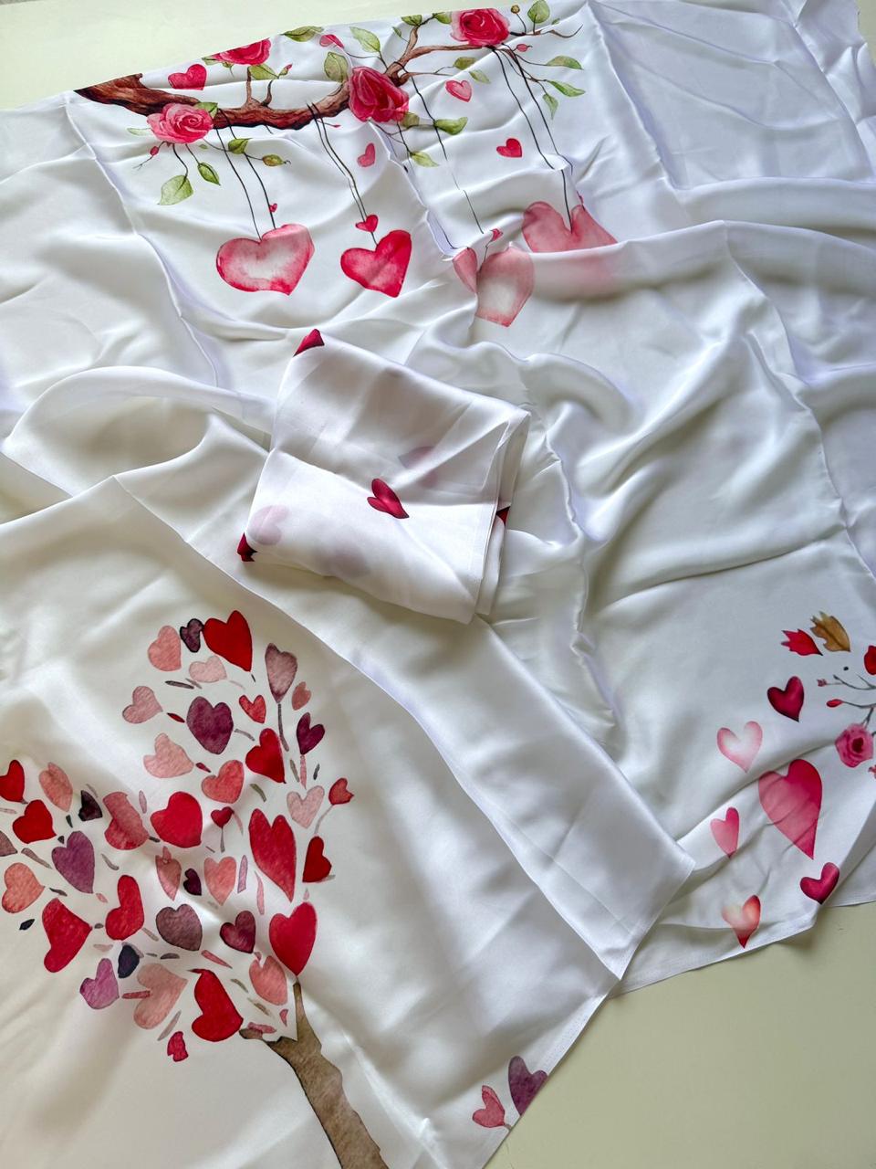 Valentine Special Saree