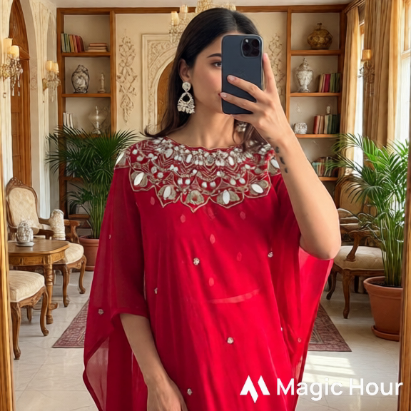 EXCLUSIVE HANDWORKED DRAPE SAREE – 2 STYLES